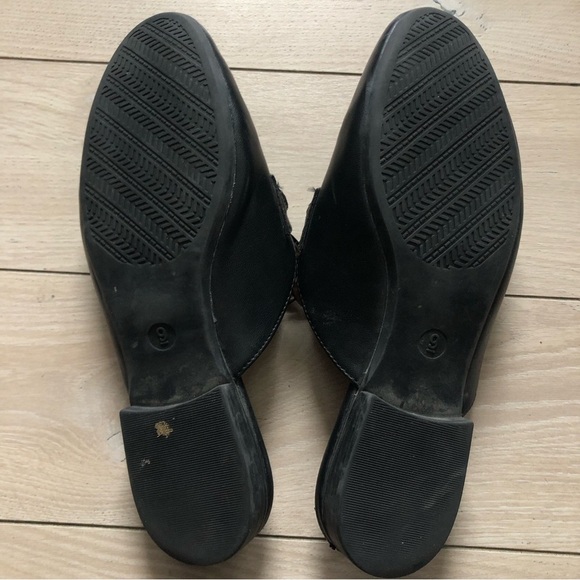 A New Day Faux Leather Loafer Mule in Black Size 9 - Picture 2 of 9